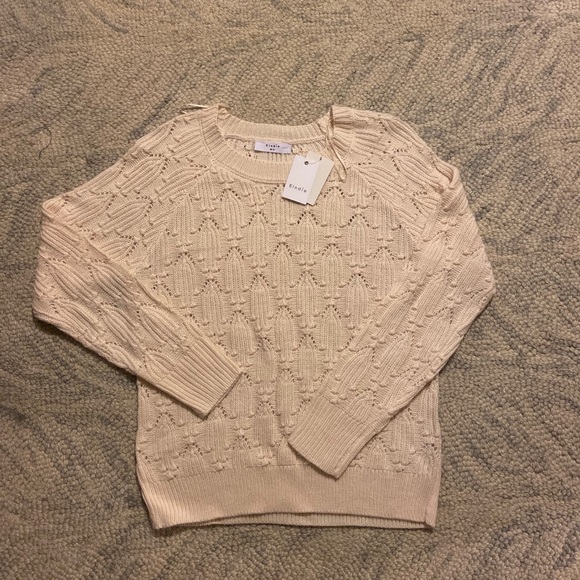 Elodie Cable Knit Pullover Sweater - Picture 2 of 4